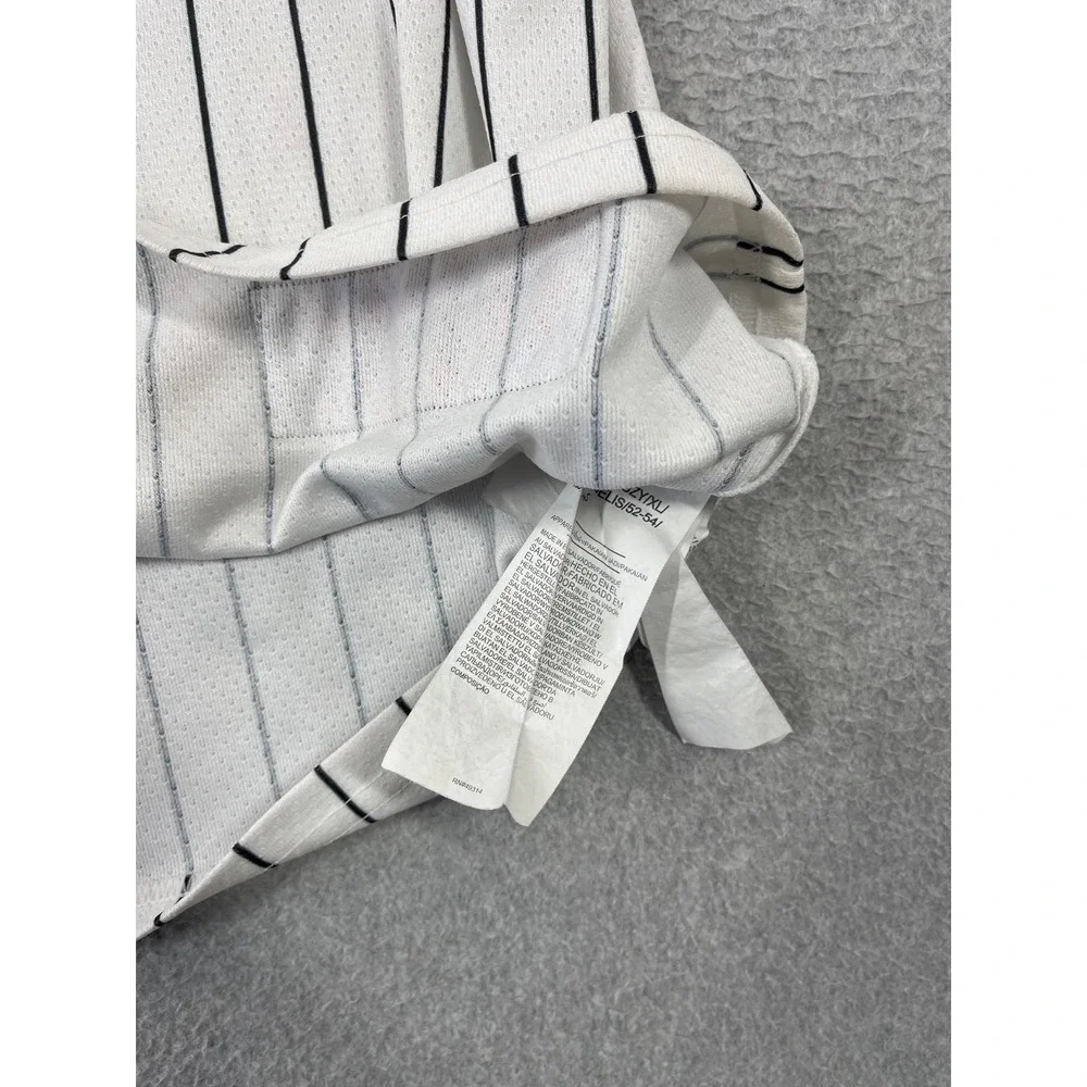 Texas Tech Red Raiders Baseball Jersey Mens XL White Pinstripe Under Armour